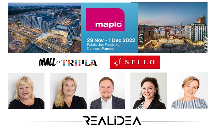Realidea to attend MAPIC 2022 in Cannes